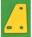 Mj plaque souple triangle rectangle jaune/orange