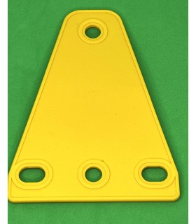 Mj trapezoidal flexible plate 3 x 1 yellow/orange