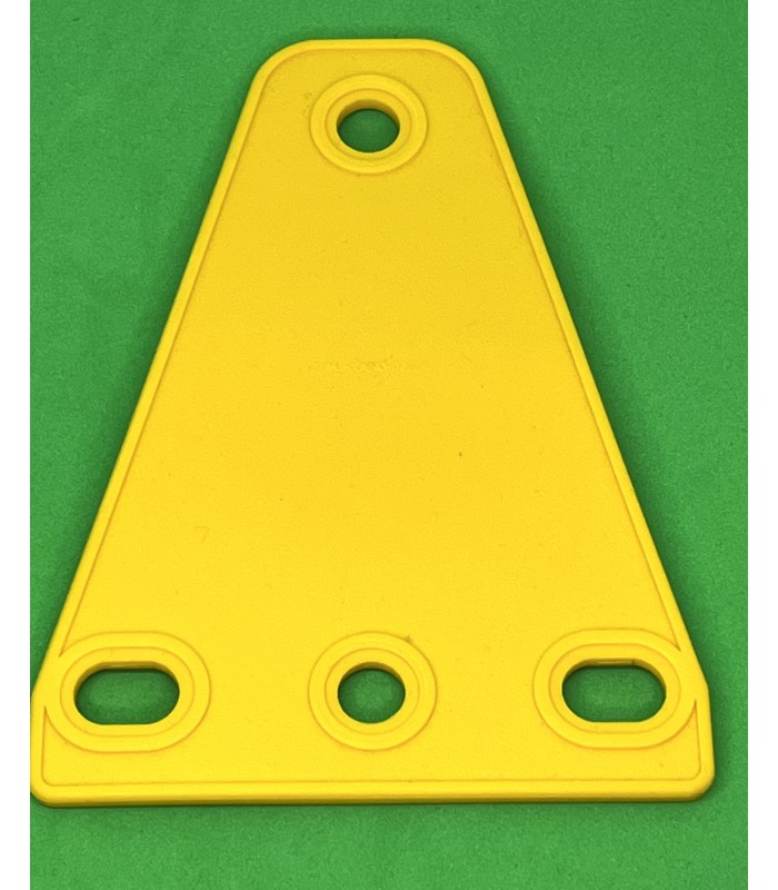 Mj trapezoidal flexible plate 3 x 1 yellow/orange Mj trapezoidal flexible plate 3 x 1 yellow/orange