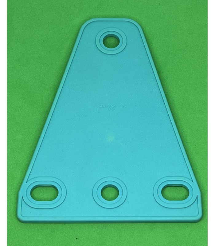 Mj trapezoidal flexible plate 3 x 1 south sea blue