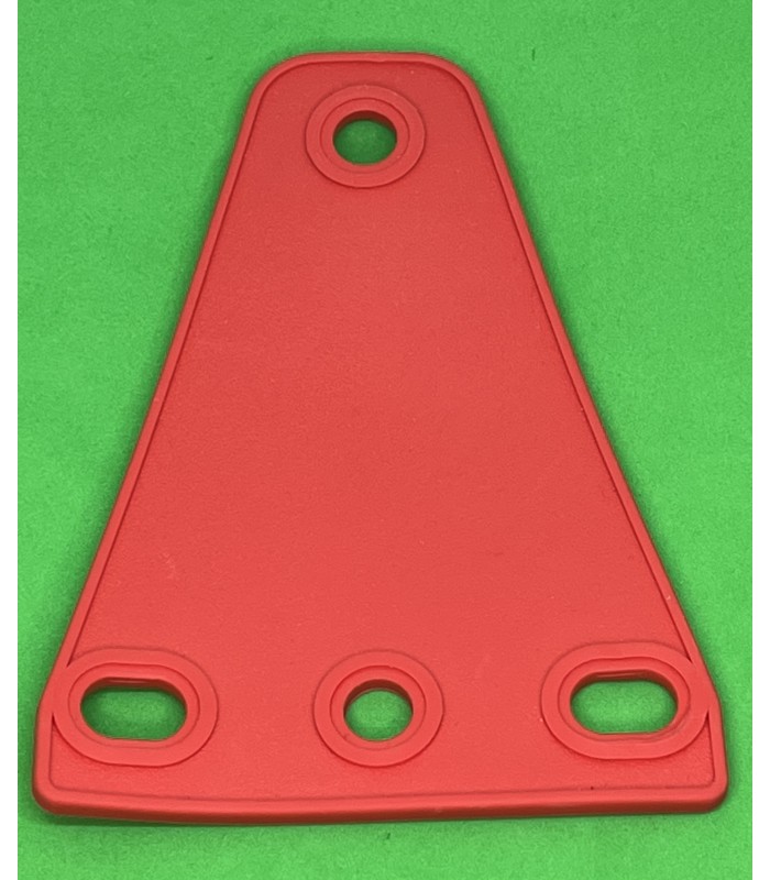 Mj trapezoidal flexible plate 3 x 1 grenadine red Mj trapezoidal flexible plate 3 x 1 grenadine red