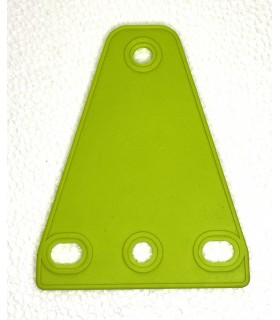 Mj trapezoidal flexible plate 3 x 1 anise green
