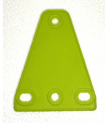 Mj trapezoidal flexible plate 3 x 1 anise green