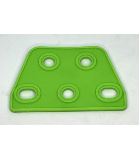Mj trapezoidal flexible plate 3 x 2 green