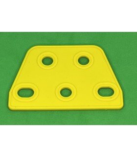 Mj trapezoidal flexible plate 3 x 2 yellow