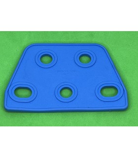 Mj trapezoidal flexible plate 3 x 2 blue