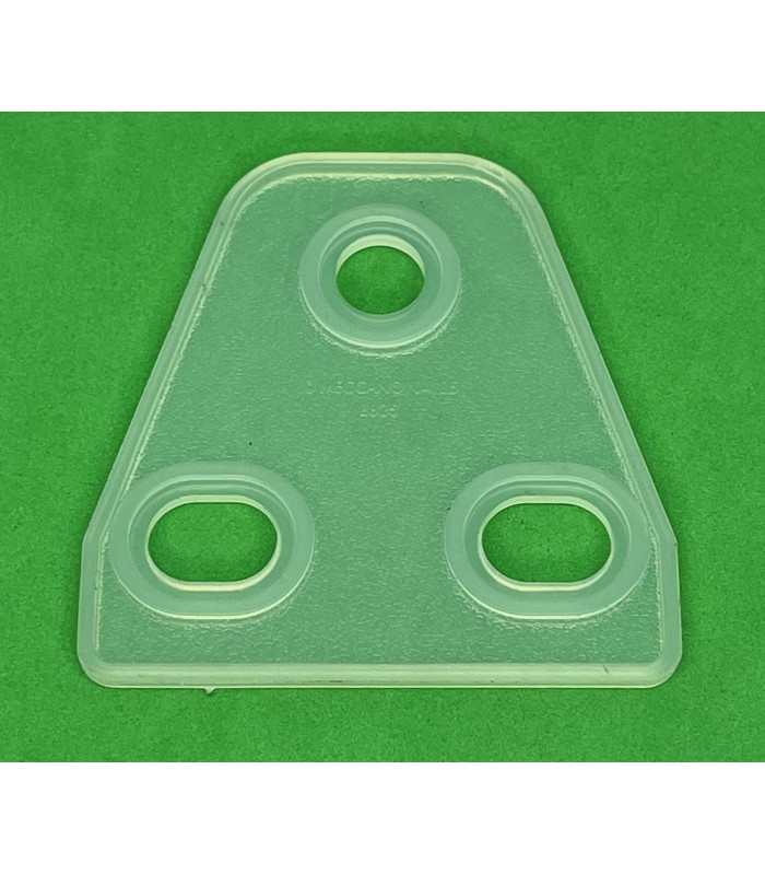 Mj plaque triangle souple 2x1 translucide Mj plaque triangle souple 2x1 translucide