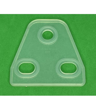 Mj plaque triangle souple 2x1 translucide