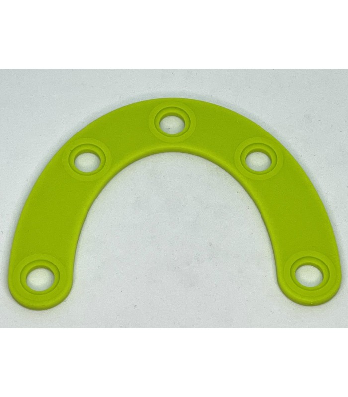 Mj special curved strip 4 holes anise green Mj special curved strip 4 holes anise green