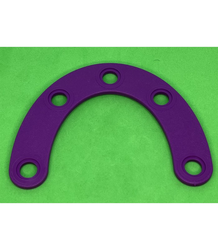 Mj special curved strip 4 holes purple Mj special curved strip 4 holes purple