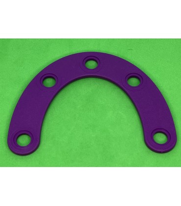 Mj special curved strip 4 holes purple
