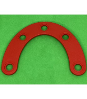 Mj special curved strip 4 holes red