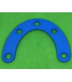 Mj special curved strip 4 holes blue