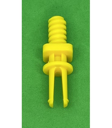 Mj long screwed clip axle lemon yellow