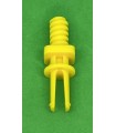 Mj axe fileté clip long jaune citron