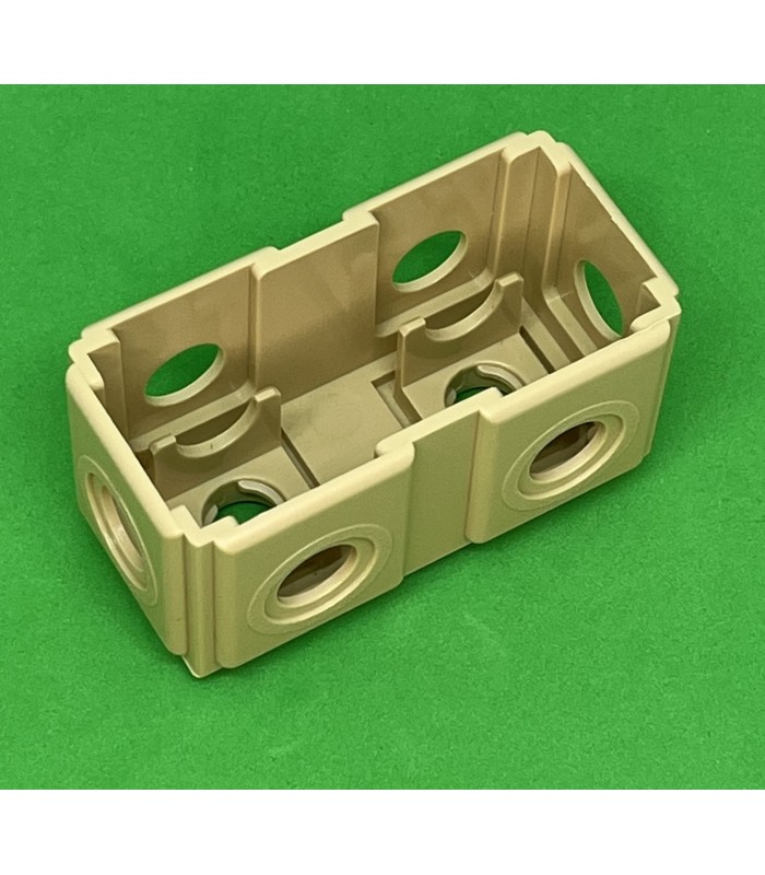 Mj double cube 2x1 beige