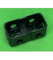 Mj double cube 2x1 black