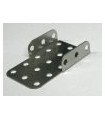 Plaque a rebords speciale gris argent