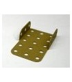 Plaque a rebords speciale  or