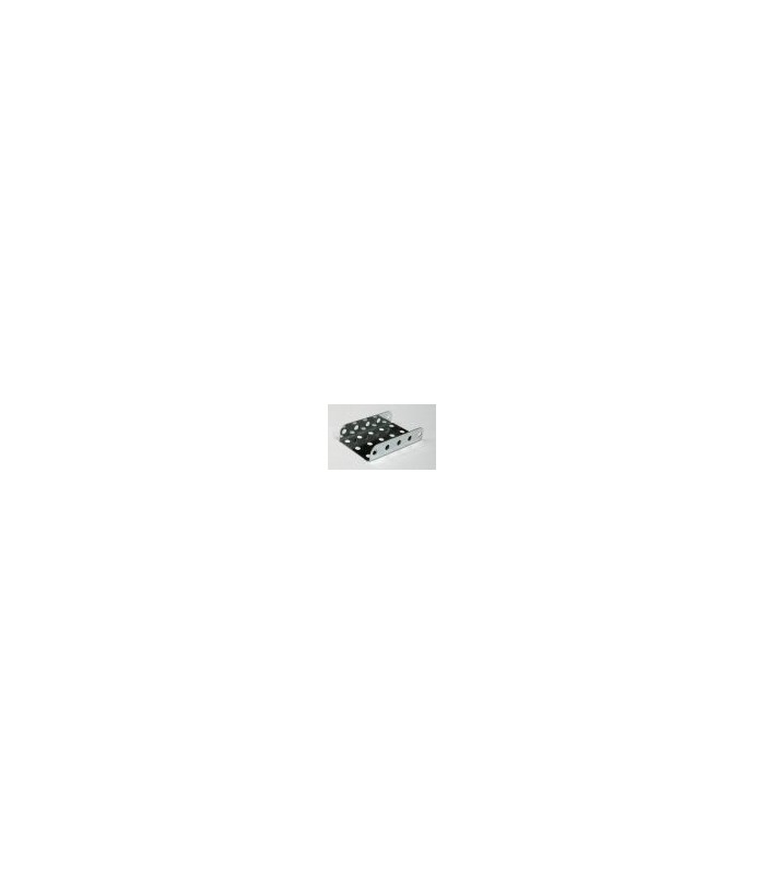 Plaque a rebords long 60 x 40 mm zn Plaque a rebords long 60 x 40 mm zn