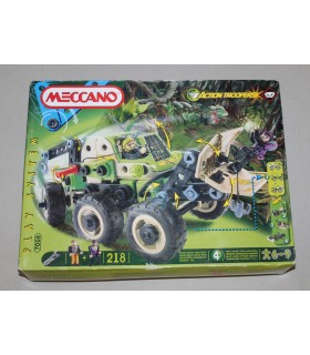 Meccano-Erector Junior, 3 Model Building Kit, Mighty Cycles, Red (6026957)