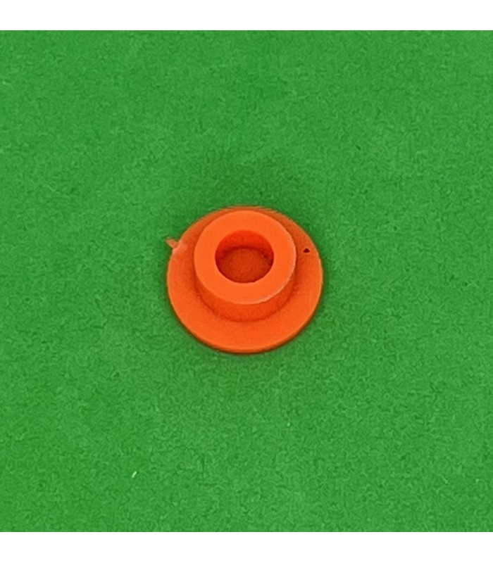 Mj cap/plug apricot orange