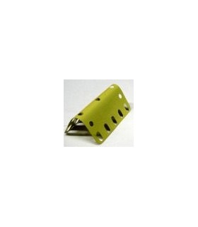 Plaque cintree en u jaune