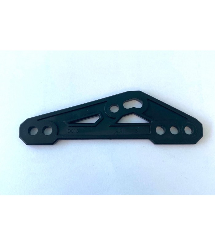 Plaque triangulaire asymétrique contreventée noir  seconde main