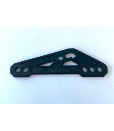 Plaque triangulaire asymétrique contreventée noir  seconde main