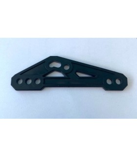 Plaque triangulaire asymétrique contreventée noir  seconde main