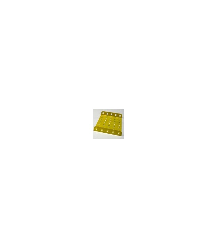 Plaque a rebords 90 x 60 mm jaune (7 x 5 tr) Plaque a rebords 90 x 60 mm jaune (7 x 5 tr)