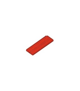 Plaque couvercle rouge