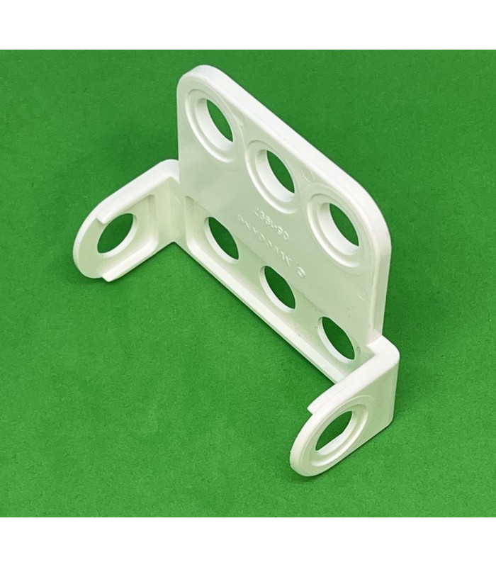 Mj short flanged double bracket 6x1 white Mj short flanged double bracket 6x1 white