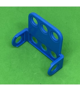 Mj short flanged double bracket 6x1 blue