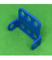 Mj short flanged double bracket 6x1 blue