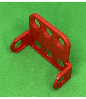 Mj short flanged double bracket 6x1 red