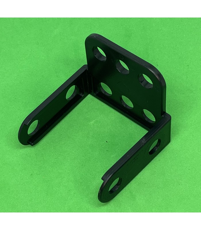 Mj flanged double bracket 6x2 black Mj flanged double bracket 6x2 black