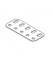 Flat Girder 5 holes blue