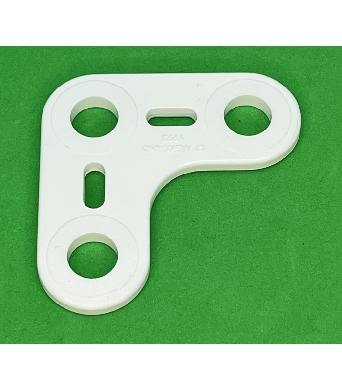 Mj short corner 2x2 white