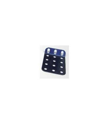 Plaque rigide 60x38 135° bleu trans.