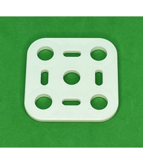 Mj plate 2x2 white