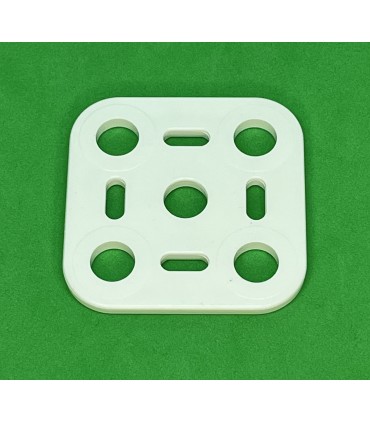 Mj plate 2x2 white