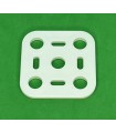 Mj plate 2x2 white