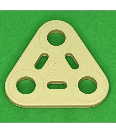 Mj plaque triangle 2x2 beige