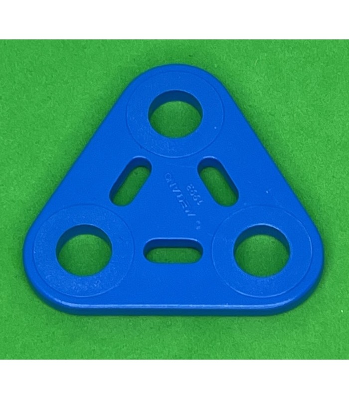 Mj plaque triangle 2x2 bleu Mj plaque triangle 2x2 bleu