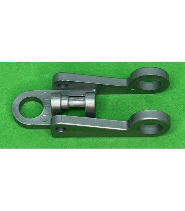 Mj fourche moto gris alu