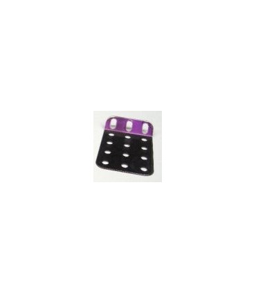 Plaque rigide  60x38 135° violet