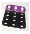 Plaque rigide  60x38 135° violet