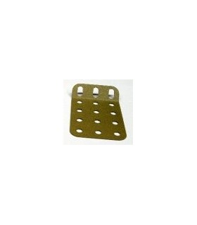 Plaque rigide 60x38 135°  or