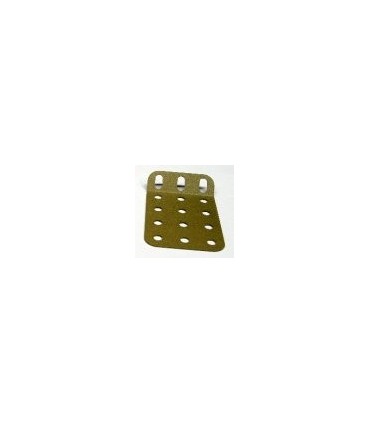 Plaque rigide 60x38 135°  or